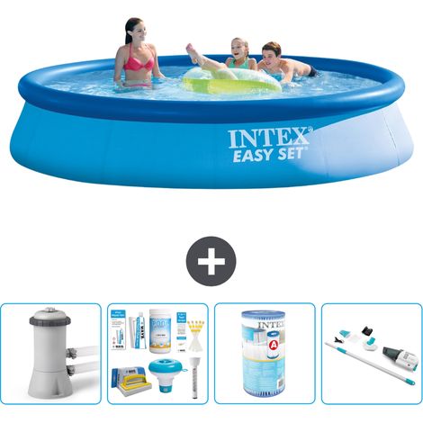 Easy Set Pool Rund - 396x84 cm - 5-teilig  S41136 (1/5)