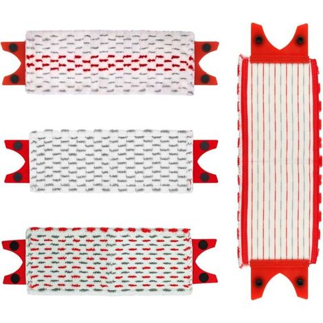 3 Pcs pour Vileda Ultramax Serpillere Recharge Serpillière Housse de Rechanges en Microfibre pour Vileda O-Cedar, Pad pour Balai Lavage Sol