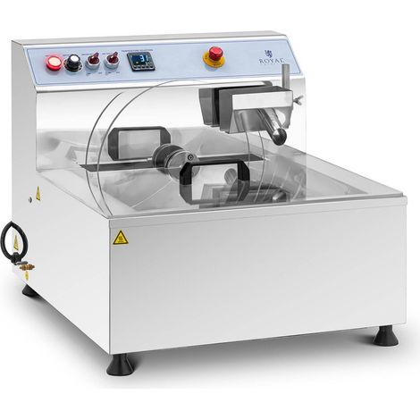 Royal Catering – Tempéreuse chocolat 15l en acier inoxydable – Puissance 1800 W – Température max. 110 °C – Panneau de commande intuitif (1/4)