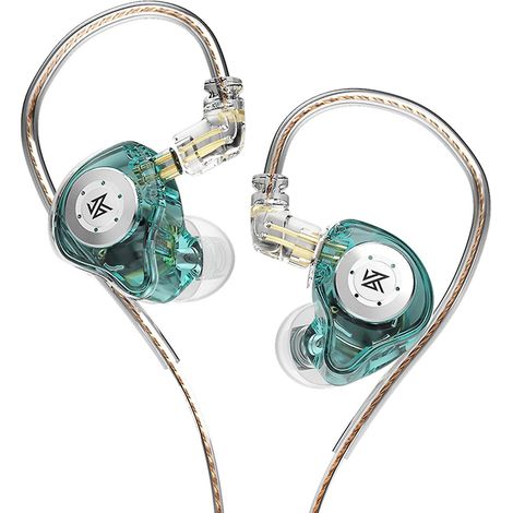 KZ EDX Pro In-Ear-Bühnenmonitor-Kopfhörer mit zwei magnetischen dynamischen Einheiten, Shock-Bass-Ohrhörer ohne Mikrofon – mehrfarbig (1/5)