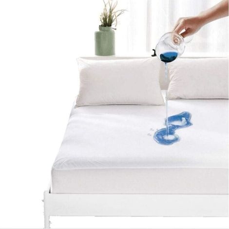 Trywise Housse de matelas - taille 140x200cm - housse de matelas imperméable - anti - acariens et moisissures allergies (1/2)
