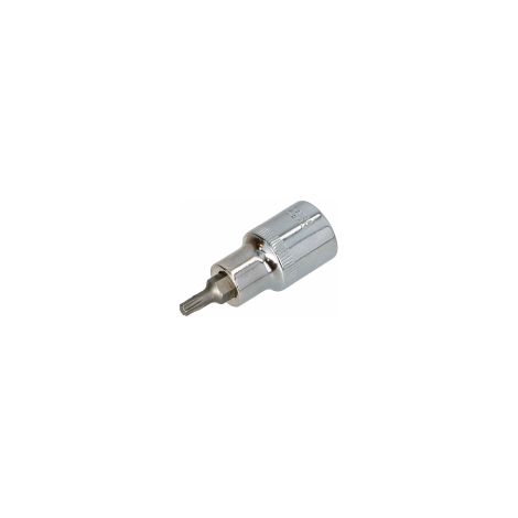Clé à douille Aster torx socket t25 acier Cr-V nickel chrome