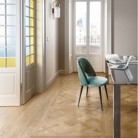 Carrelage Imitation Parquet INTRECCI 20x120 cm Miele (1/4)