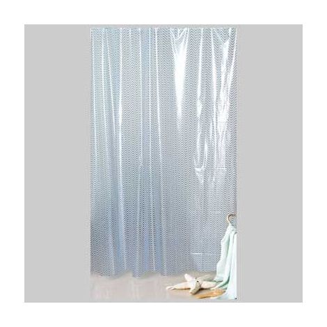 TENDA DOCCIA PRISMA PVC  120x200 Bianco     GEDY