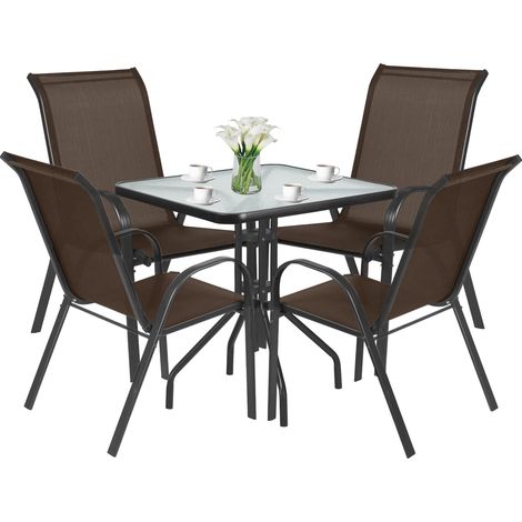 Ensemble repas - leobert - islandsofia - marron - 70 cm - 5 pieces 211770212 (1/5)