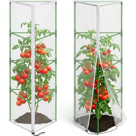 150 x 45 cm ultrafeines Vogelschutznetz für Gemüsegärten – Weiß (1/5)
