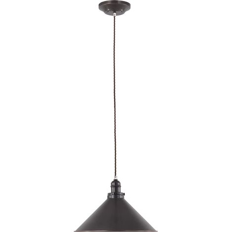 Elstead Provence - 1 Light Dome Deckenanhänger Old Bronze, E27