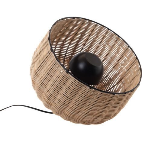 Amadeus - Lampe de table Samuel modèle moyen en bambou (1/2)
