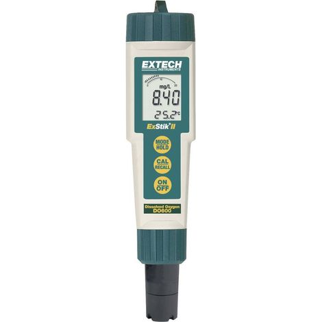 Medidor oxígeno disuelto extech do600 electrodo reemplazable