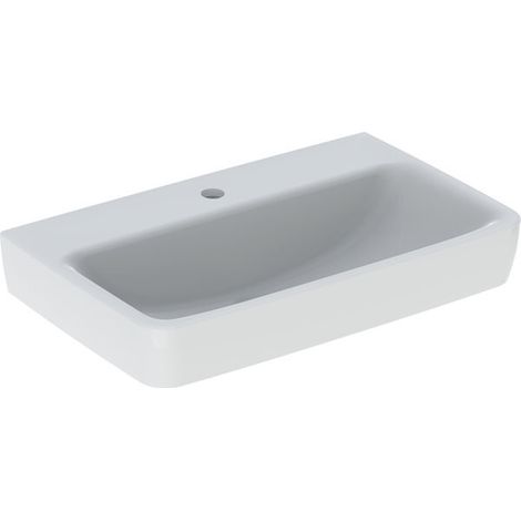 Geberit Renova Compact lavabo, avec trou pour robinetterie, sans