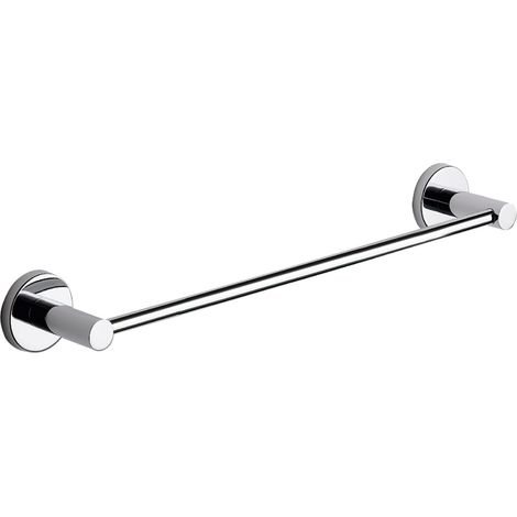 Gedy Felce Plus Toallero de Pared de 50 cm de Acero Inoxidable Cromado con Adhesivo Doble