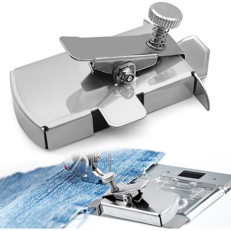 Guida magnetica per macchina da cucire - Strumento multifunzionale - Universale - Piedini guida - Cucitura assistita - Guida per orlo - Guida magnetica per cucire - Accessori per cucito - per macchine (1/5)