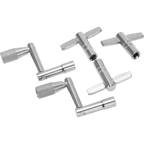 5 Clés de Réglage Universelles en Acier pour Batterie - Outil d'Accordage pour Percussion (1/5)