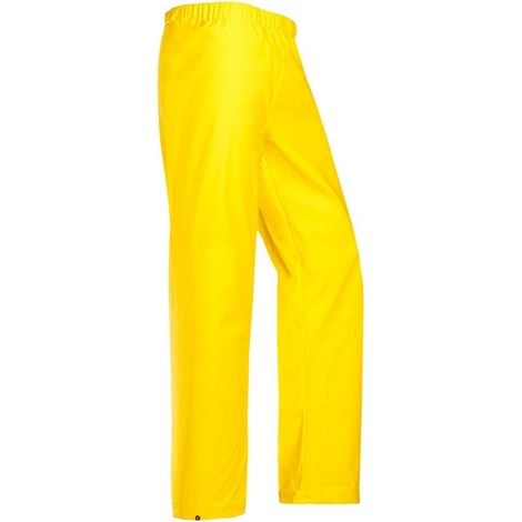 Pantalon polyester enduit PU mixte Bangkok 6360 jaune-6360A2FE0Y58 TXXL - Sioen