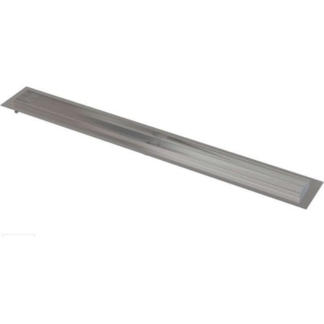 Alca Canaletas de desagüe - Plato de ducha Modular 75 cm, acero inoxidable APZ13-750 (1/3)