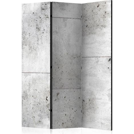 Paravent 3 Volets "Concretum Murum" 135x172cm (1/2)
