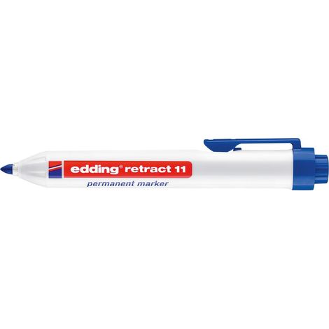 E-Retract 11 Permanentmarker Blau