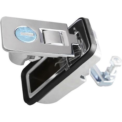 Verrou à compression pour camion industriel, kit de verrouillage pour caravane, boîte à outils, verrou de coffre à outils, verrou de remorque pour camion, panneau de verrouillage à pression (1/4)