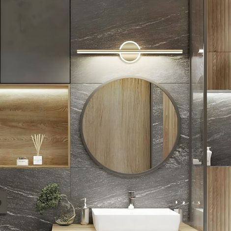 Lampe Miroir Coiffeuse 40cm - Éclairage LED 10W, Lumière blanche - Luminaire Mural Vanité - Idéal Miroir Cabinet Hotel & Dressing (1/5)