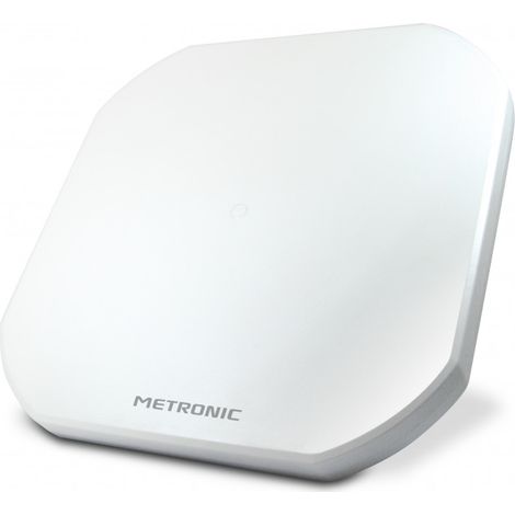 Metronic – Antenne parabolique plate double sortie – LNB twin universelle pour 2 TV indépendantes – Réception DVB-S Astra et Hotbird – Montage facile