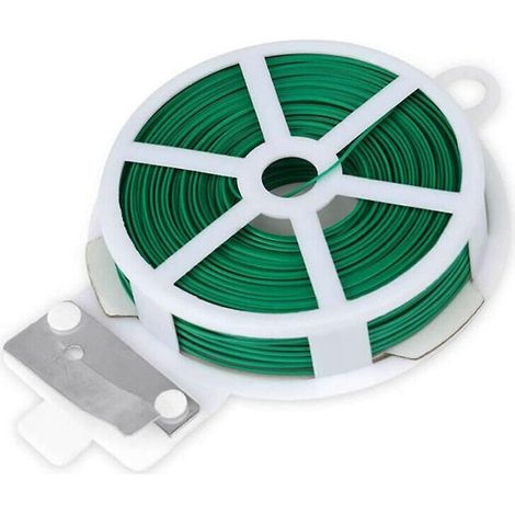 Fil de ligature de 30 m, fil vert pour jardin, fil pour fleurs, fil pour plantes (1/3)