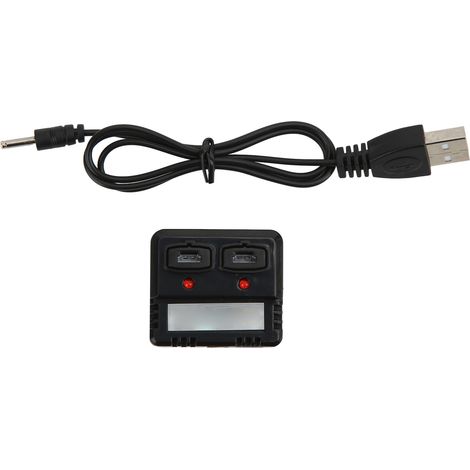 Station de charge avec câble USB pour hélicoptères RC WLtoys V911S V977 K123 A100 A120 (1/5)