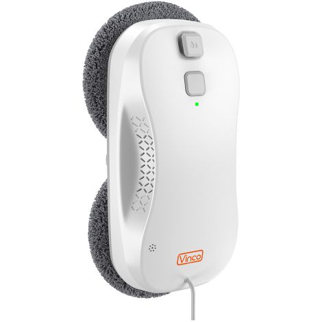 Vinco robot lavavetri vetrate a batteria 90W mappatura intelligente regolazione automatica con telecomando (1/4)