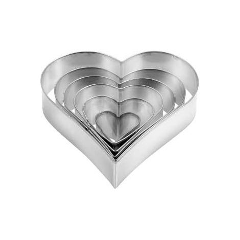 TAGLIA BISCOTTI CUORE Set 6 DELICIA TESCOMA (1/2)