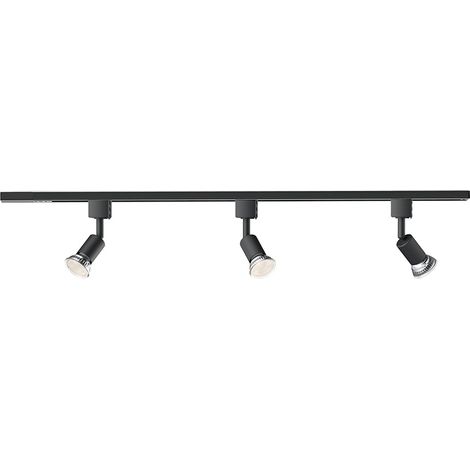 Philips Easylink Tobia 3 Spots éclairage Rail Led Modulable Noir - Philips