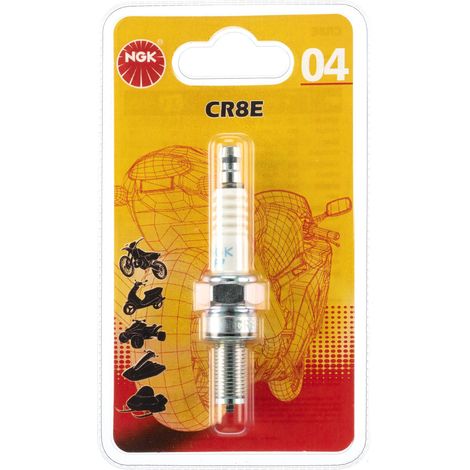 Bougie d'allumage CR8E-B1 Ø10mm Longueur Culot: 19mm