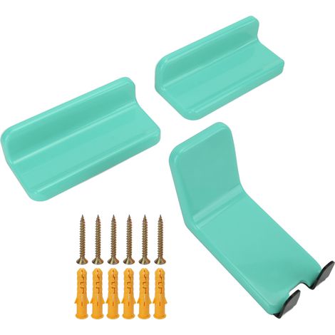 Support mural pour vélo de route anti-rayures, porte-vélo mural à pédale fixe, rangement vélo vert (1/5)