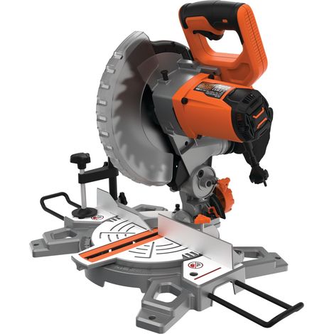 BLACK & DECKER BES702 240v Mitre saw 216mm blade (1/4)