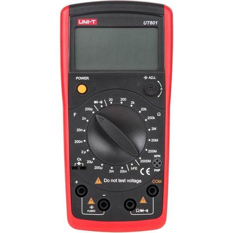 Uni-T UT601 herramienta de medición de capacidad y resistencia precisa