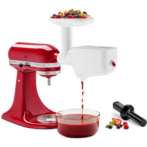 KitchenAid 5KSMFVSP Colador Blanco y Acero Inoxidable
