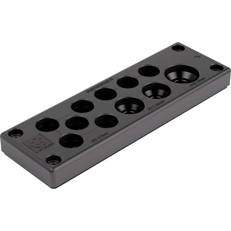 LAPP SKINTOP® MULTI Version 4 Mehrfachkabeldurchführungsplatte Klemm-Ø (max.) 20 mm Plattenstärke (1/3)