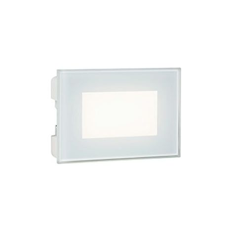 Encastré Verre 3W Led 4000K ligne prise blanche (1/3)