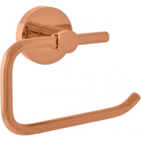 Porte papier toilettes COLORADO en laiton rose gold brossé 14,2cm (1/2)
