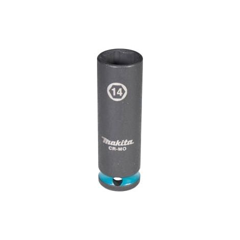 Makita E-16318 Douille 3/8" SW14 Impact Black longue