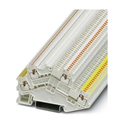 PHOENIX CONTACT PTTBS 1,5/S WH/U-YE/O-WH DOPPELSTOCKKLEMMEN WEISS (3214661), 50 STCK.