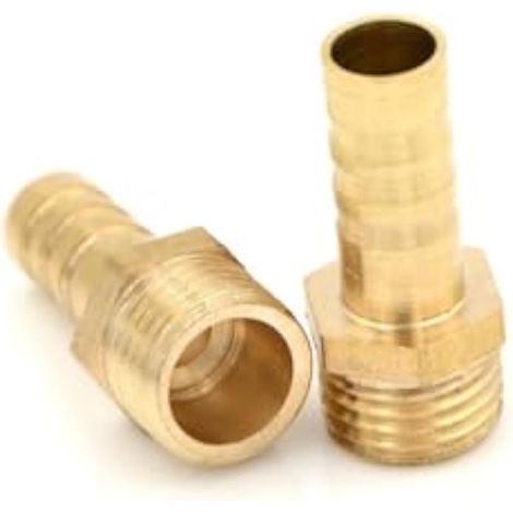 Adaptateurs pour bassin/piscine/tuyau d'arrosage (lot de 2), filetage mâle BSP 1" (19 mm) (1/4)