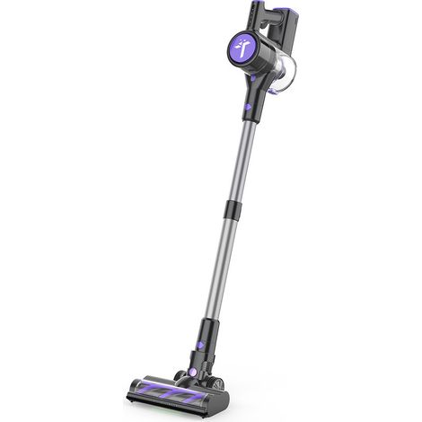 Akku-Stielstaubsauger – Teendow – P11Pro Lila – 25 kPa – 30 Minuten Akkulaufzeit – 450 ml Staubbehälter