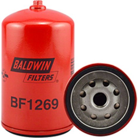 FILTRE CARBURANT, VISSABLE (CUVE METALIQ UE) / AVEC DRAIN - BALDWIN - BF1269 équivalence HIFI SN70103