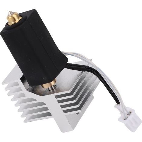 Ersatz-Keramik-Hotend (0,2 mm) für Elegoo Centauri Carbon 3D-Drucker-Kit mit Silikonhülse und Düsenbürste (1/5)