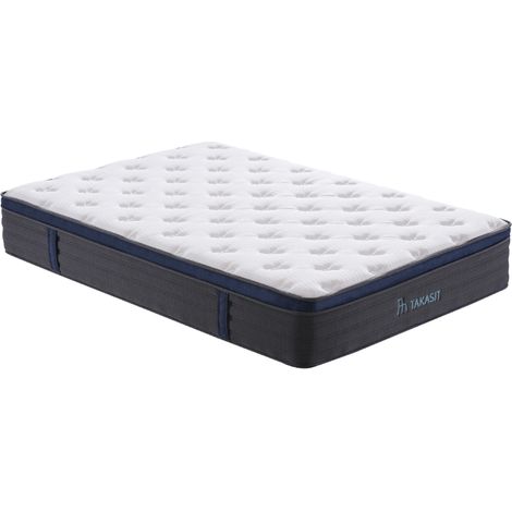 Matelas 2 personnes Julia 160x200 cm Takasit (1/3)
