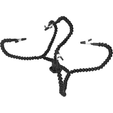 Station de soudage assistée pour circuits imprimés, outil flexible à 5 griffes, noir, pour atelier d'artisanat (1/5)