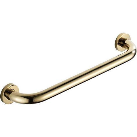 Barre d'appui de salle de bain en acier inoxydable, 50 cm, pour toilettes. (1/5)