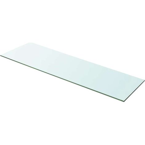Maison Exclusive - Regalböden 2 Stk. Glas Transparent 100x30 cm