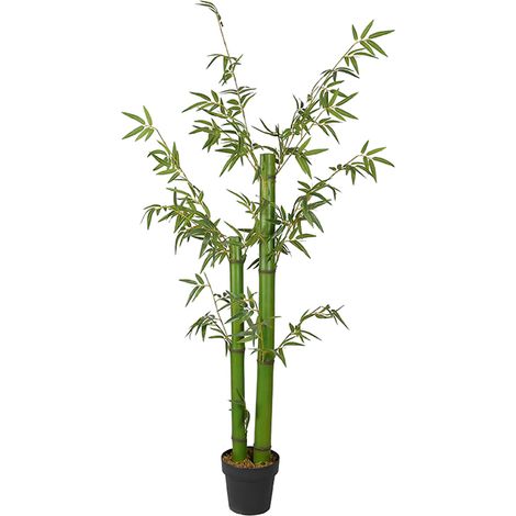 Arbre Bambou artificiel 2 cannes - Hauteur 160 cm -PEGANE- (1/4)