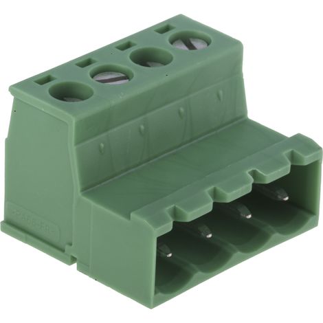 Bornier enfichable Phoenix Contact 4 contacts 1 rangée(s) pas de 5.08mm Combicon