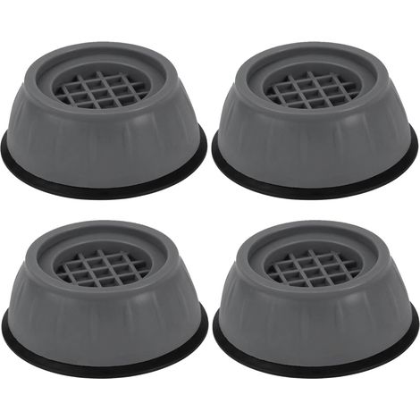 Patins anti-vibrations pour lave-linge, absorbant les chocs, réduisant le bruit, pieds antidérapants en matériau de haute qualité et protection du sol-AquaForge (1/5)